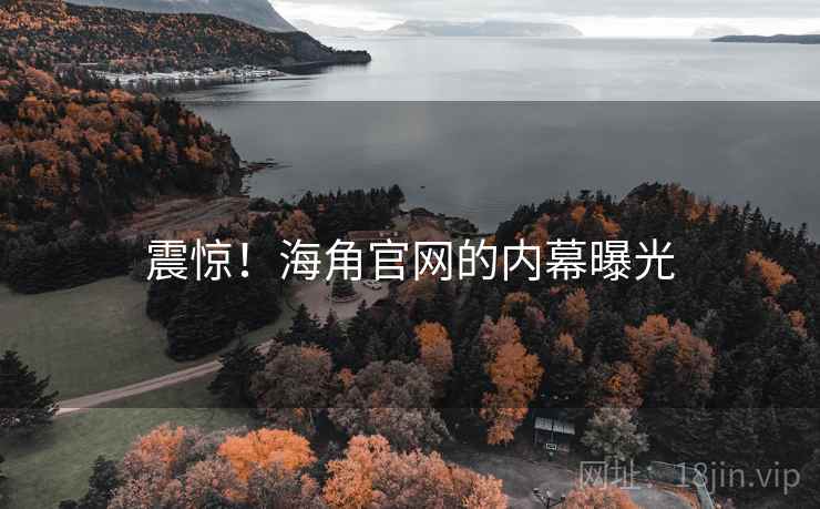 震惊!海角官网的内幕曝光